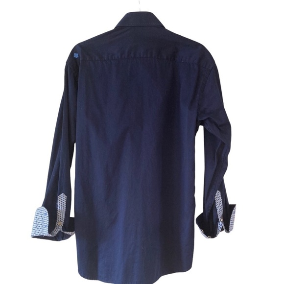 Jared Lang Men's Button-Down Shirt Long Sleeve Casual Shirt - Picture 2 of 7